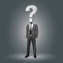 11011475-businessman-with-question-mark-head-eps10--gradient-transparency-mesh