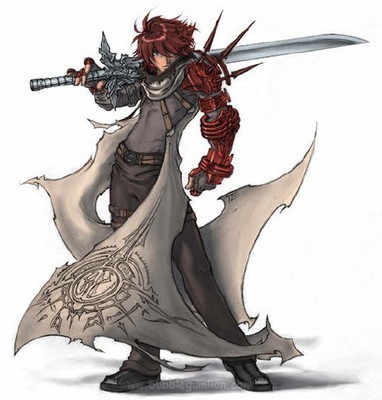 anime evil guy with sword