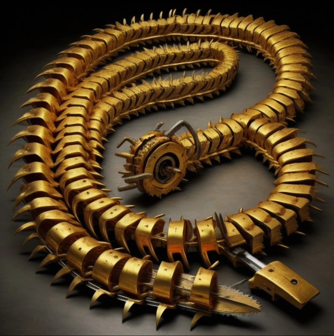 Chainsaw Golden Centipede Reverend Insanity Wiki Fandom