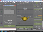 Screenshot of gMax with ASE 1.0 Export Script.