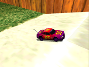 SNW 35 in the PlayStation version. Note the purple wheelbase.