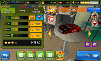 Car Selection Screen of Re-Volt 2: Multiplayer.