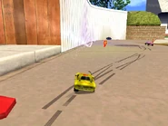 LA 54 during a race in Toys in the Hood 1.