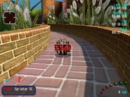 Ball Bearing after minimizing and restoring the game's window.