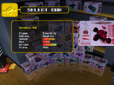 Car Selection Screen