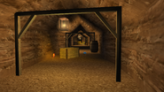 Obstacles inside the mine.