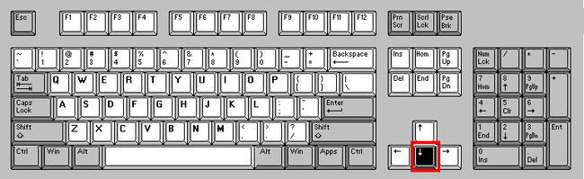 Keyboarddown