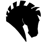 The Blackhorse Emblem seen on the sides of the car.