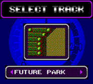 Select track menu