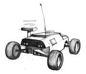 Bertha Ballistics sketch by Paul Phippen.