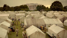 Soldier barracks near the White House.