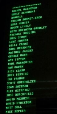 Randall's name on the mysterious List.