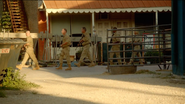 The Patriots are seen marching in Willoughby, Texas.