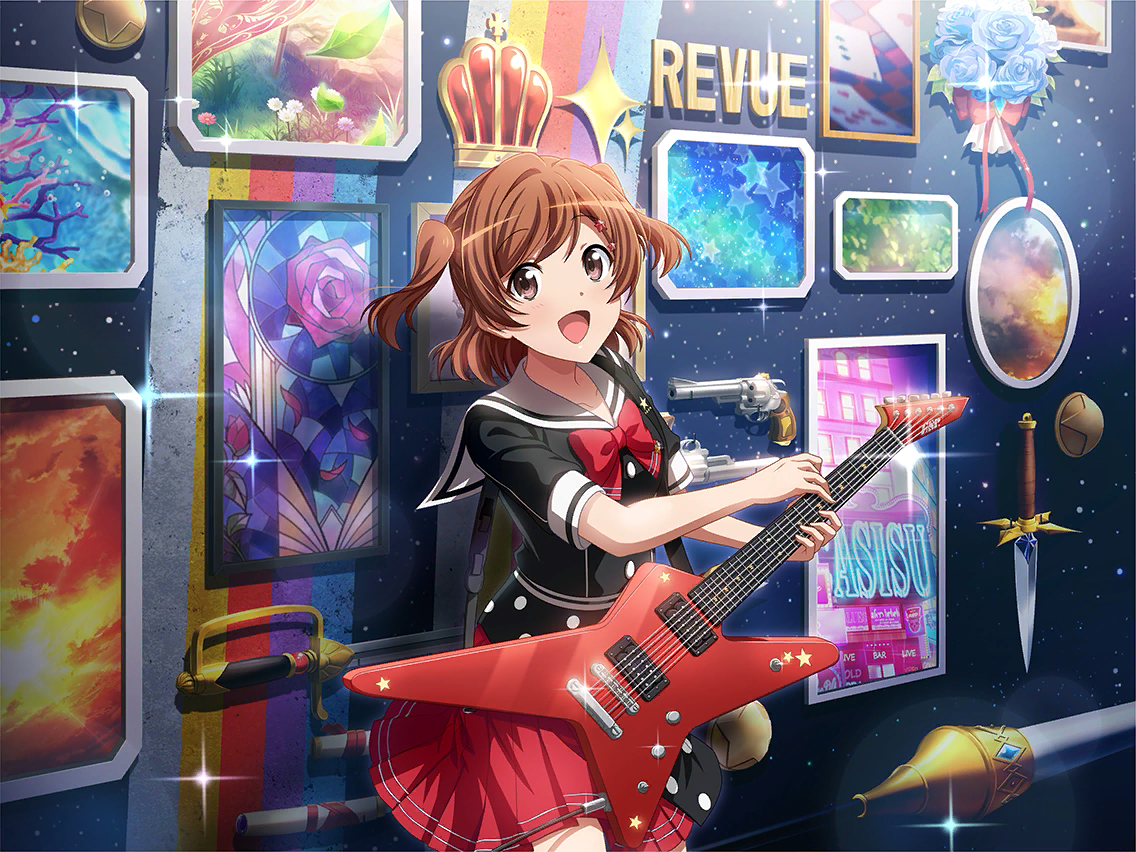 Stage girl. Starlight Aijou Karen. Revue Starlight x bandori. Revue Starlight and Bang Dream. Re Live.