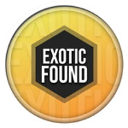 The old Exotic Found badge.