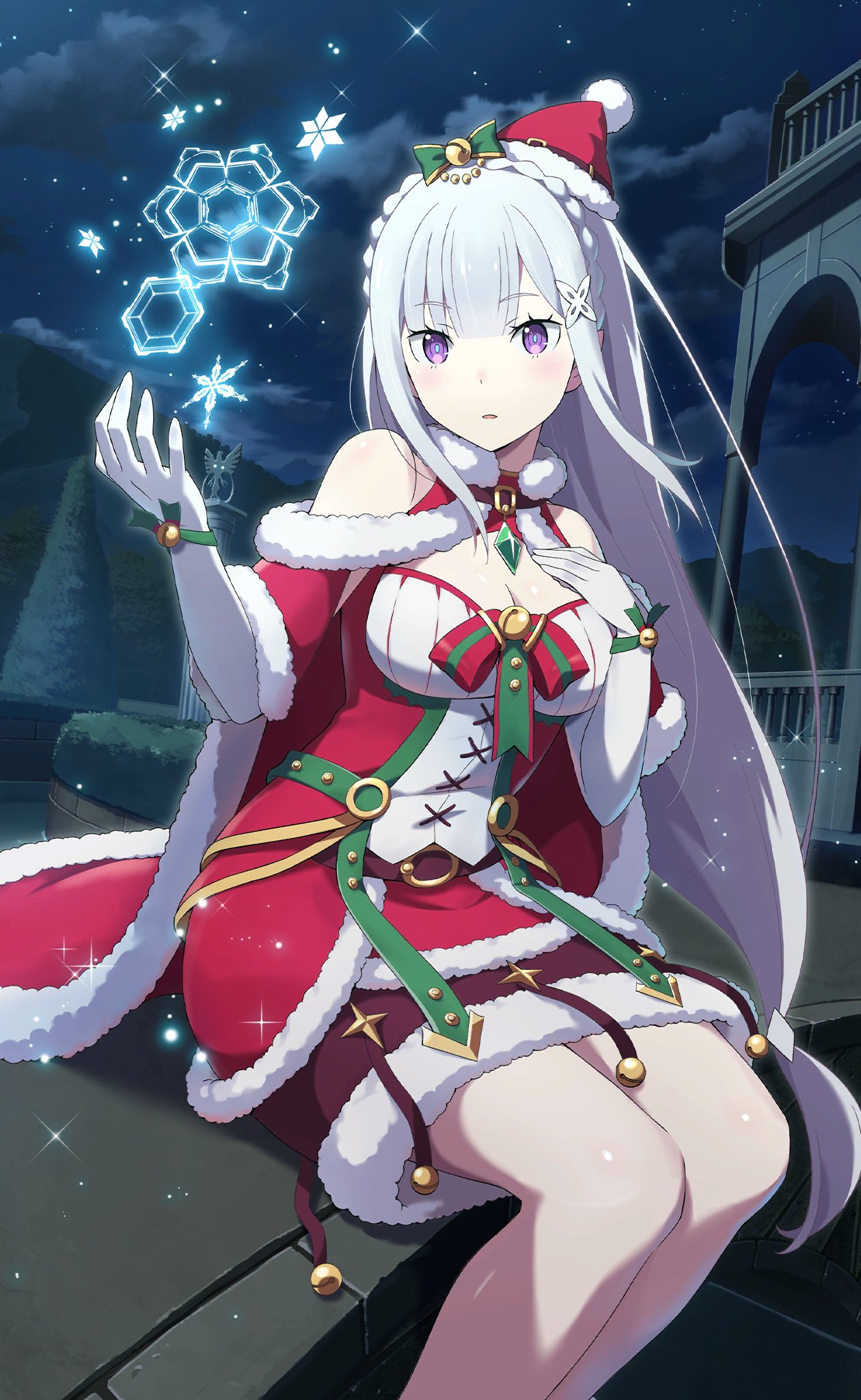 Christmas Emilia (3 Star) | Re:Zero Lost in Memories Wiki | Fandom