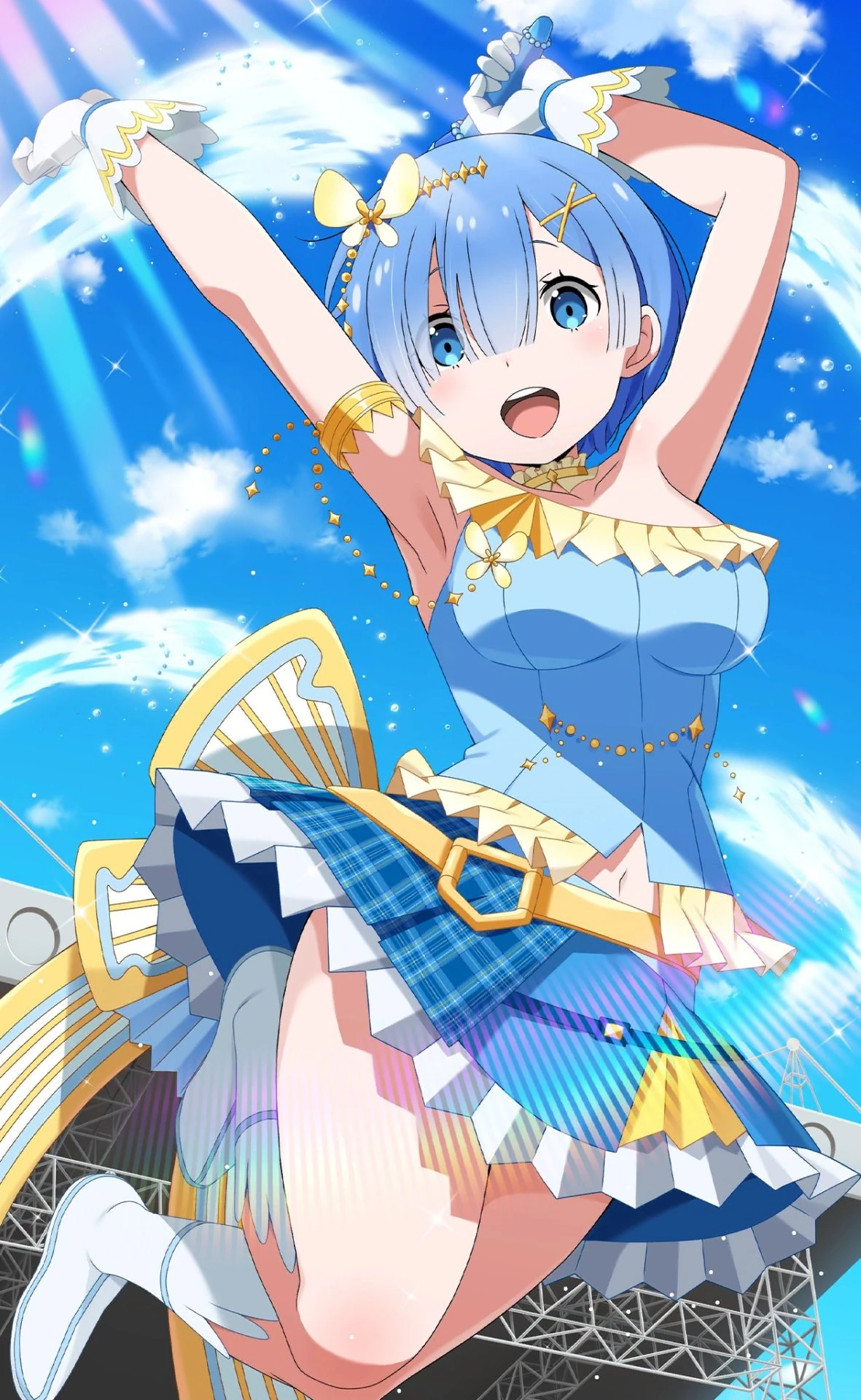 【Special Discount】Uwowo Game Re:Zero Lost in Memories Rem Christmas Ver. Cosplay Costume