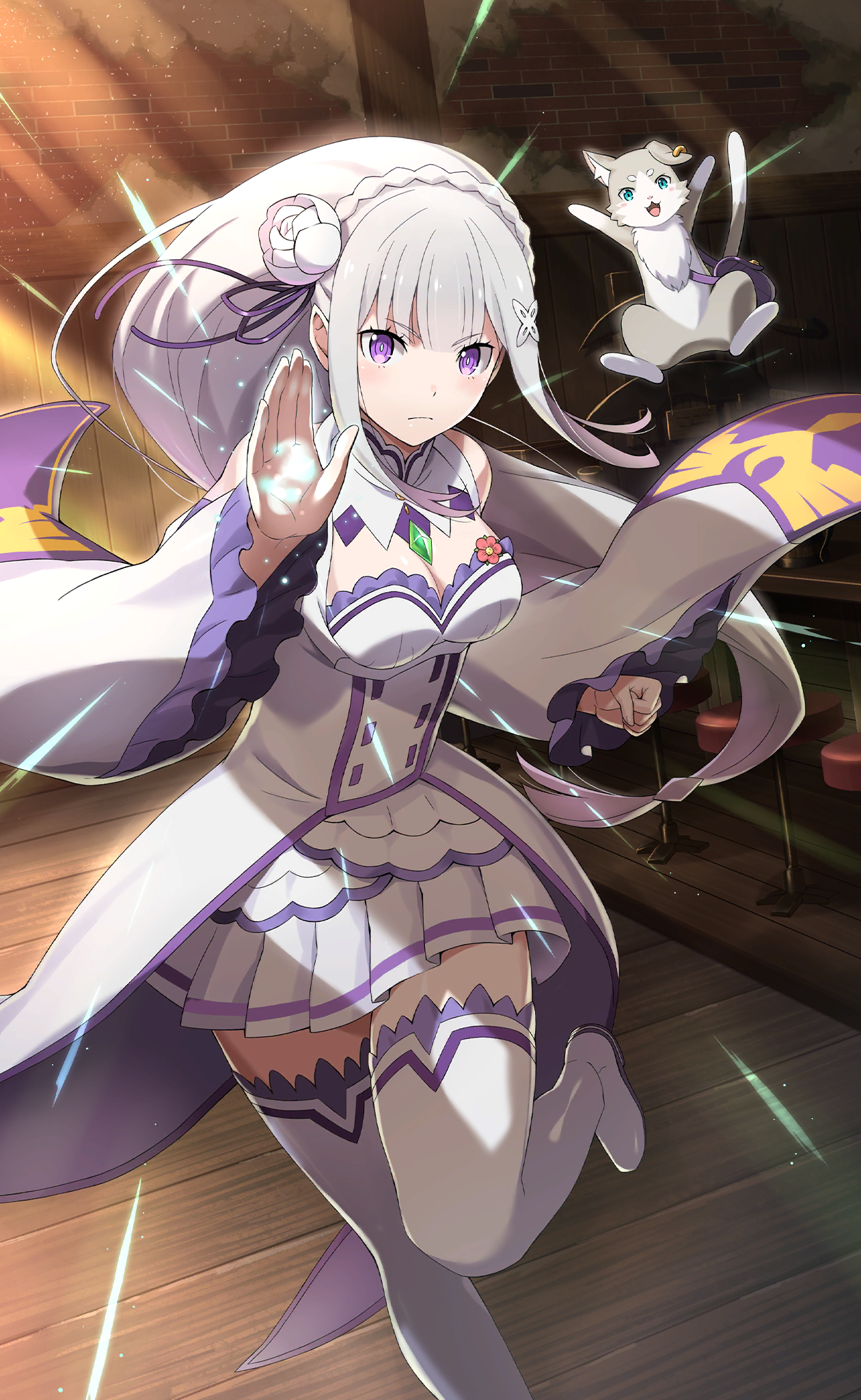 Emilia And Puck 3 Star Re Zero Lost In Memories Wiki Fandom Emilia And Puck 3 Star Re Zero Lost In Memories Wiki Fandom