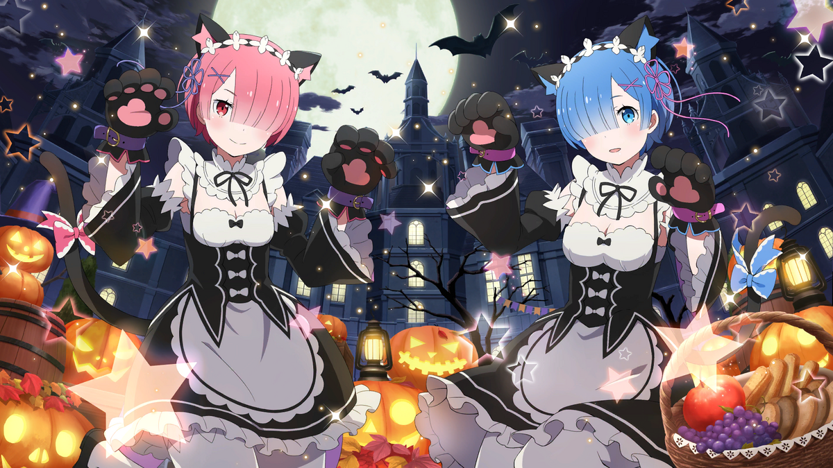 Re:ZERO Anime Goes Trick-or-Treating in New Halloween Visual