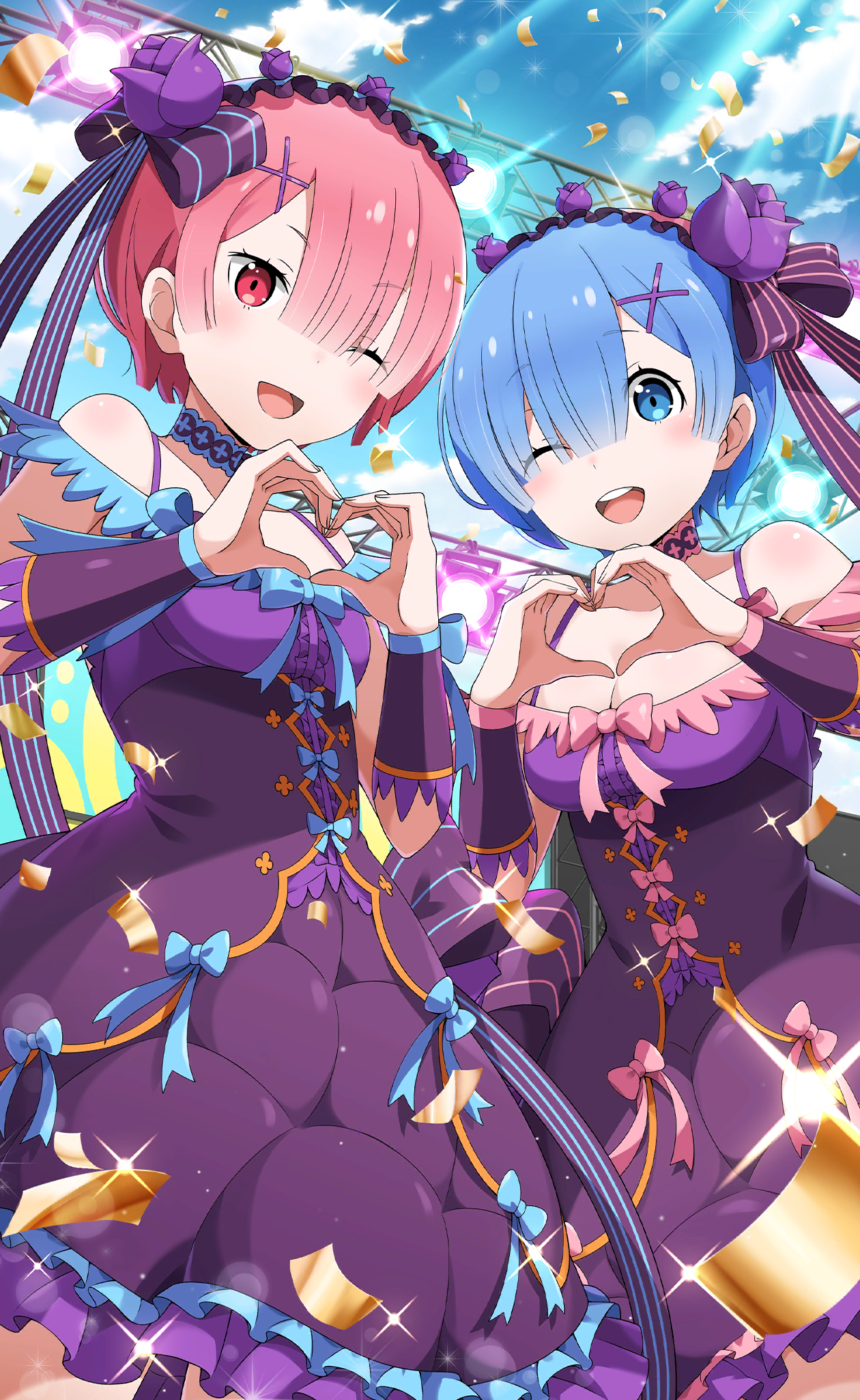 Idol Ram And Idol Rem 3 Star Re Zero Lost In Memories Wiki Fandom