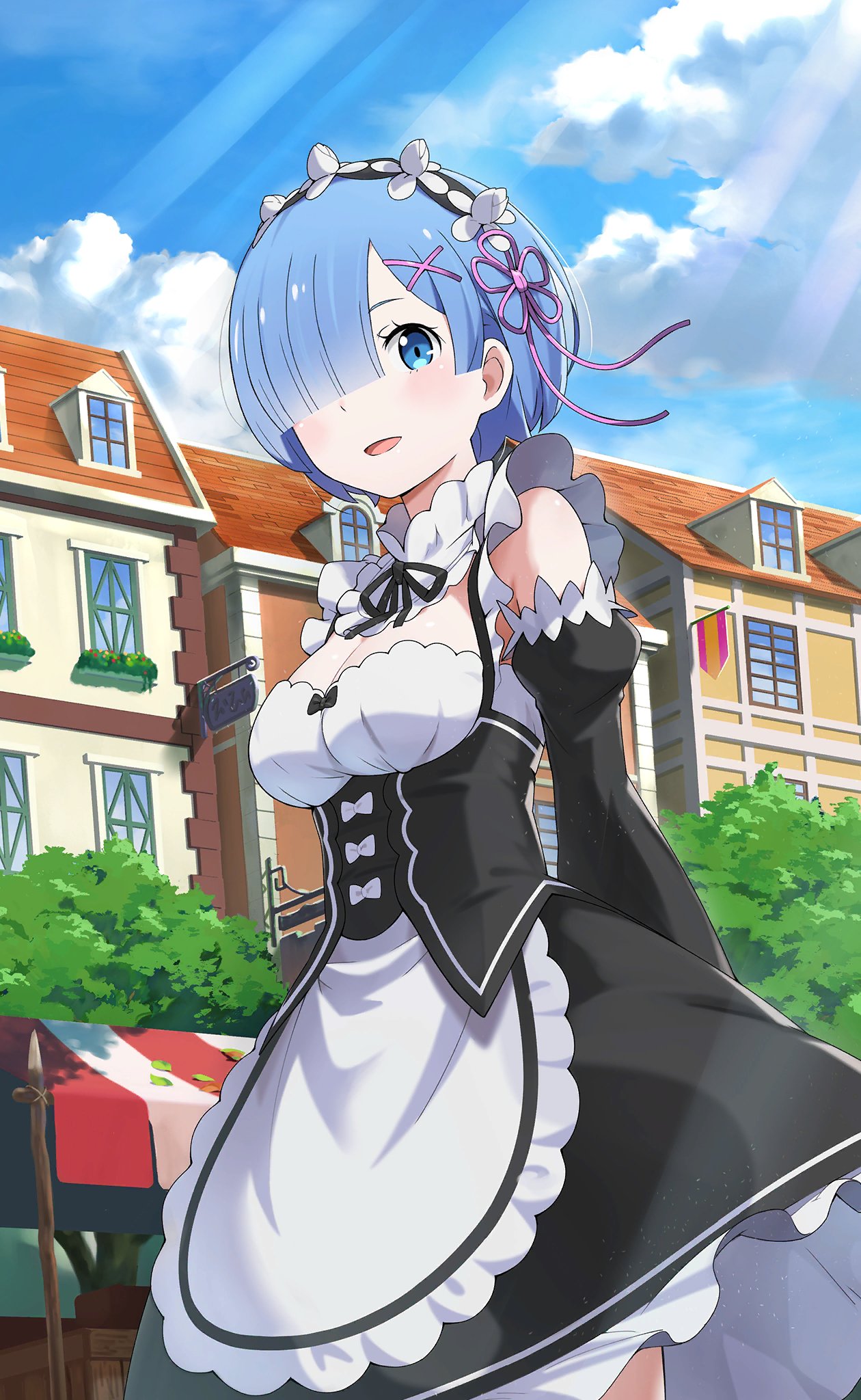 Media] Rem Illustration from Lost In Memories - Re_Zero