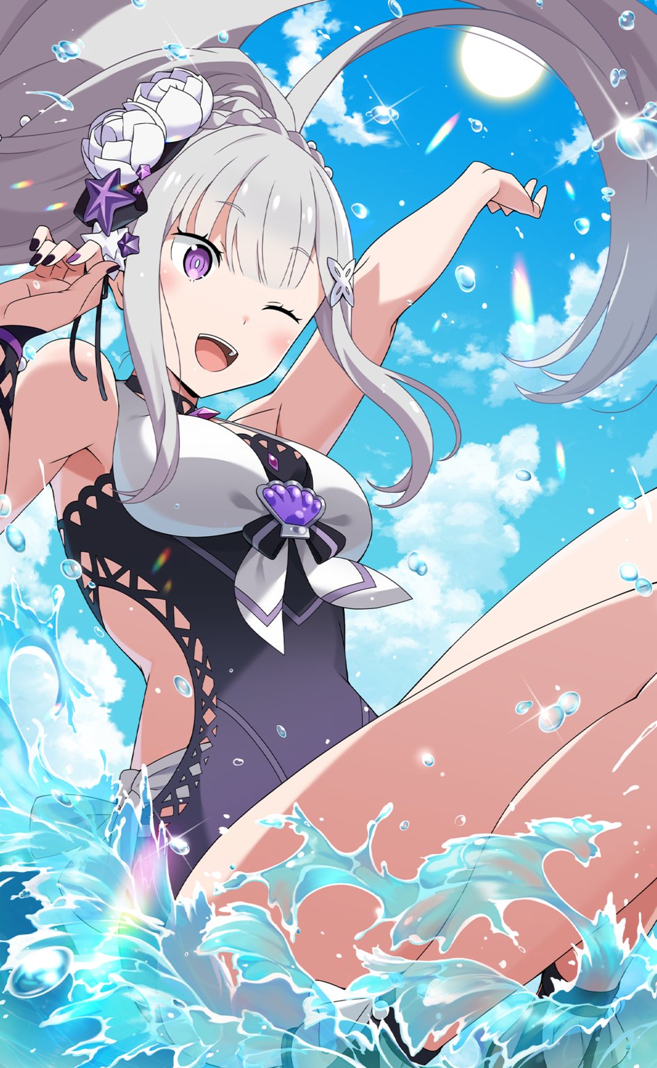 Re:Zero divulga novas ilustrações de Emilia