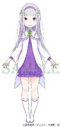 Young Emilia LN Character Art