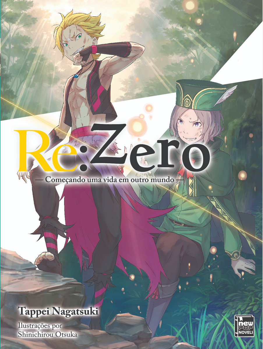 Re-Zero 1 temporada completa e 2 temporada 1 até 13 mais ovas e