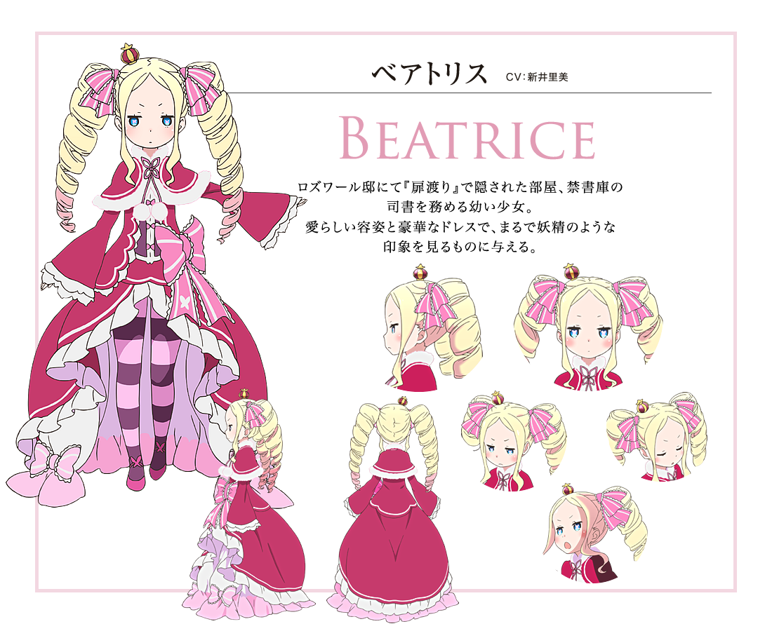 Beatrice Image Gallery Re Zero Wiki Fandom