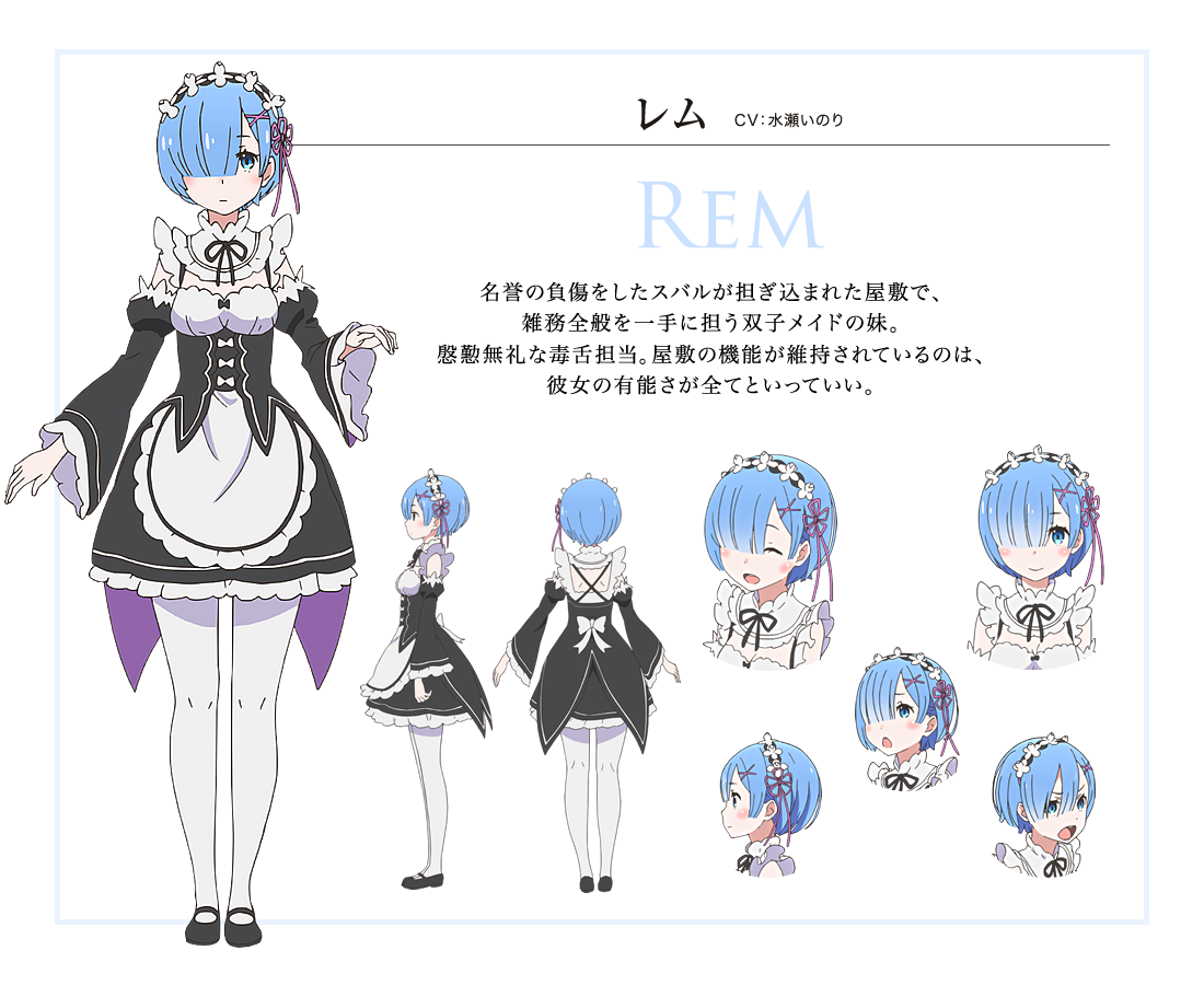 Rem, Character Profile Wikia