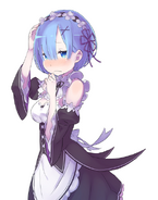 Rem Character Art LN 4