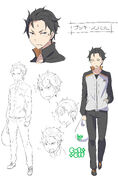 Natsuki Subaru concept Art