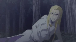 Archi cuts his leg with Fura.