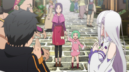 Kadomon's Wife and Daughter - Re Zero Anime BD