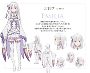 Emilia Character Art