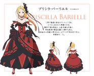 Priscilla Barielle Character Art