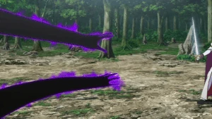 Julius's swordplay against the Unseen Hands.