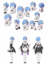 Re Zero - Rem Diseño