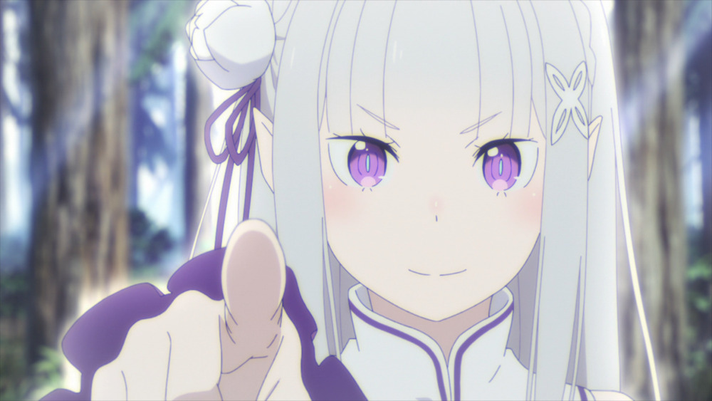 Image of Emilia anime girl