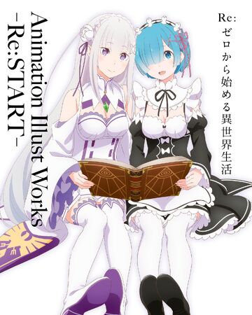 Re Zero Animation Illust Works Re Start Re Zero Wiki Fandom