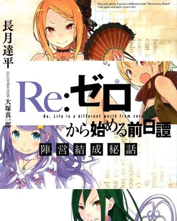 Re 从零开始的前日谭阵营结成秘话 Re 从零开始的异世界生活wiki Fandom Re 从零开始的前日谭阵营结成秘话 Re 从零开始的异世界生活wiki Fandom