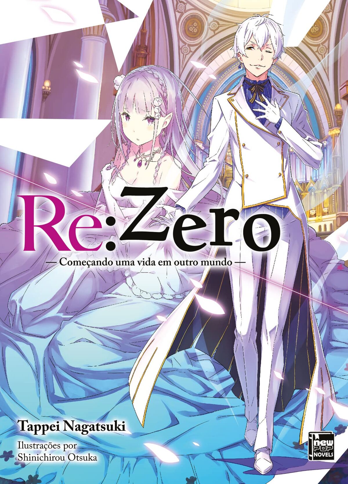 Re-Zero 1 temporada completa e 2 temporada 1 até 13 mais ovas e