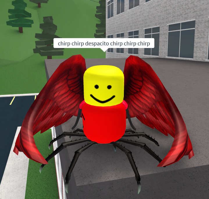how to be a spider in roblox highschool