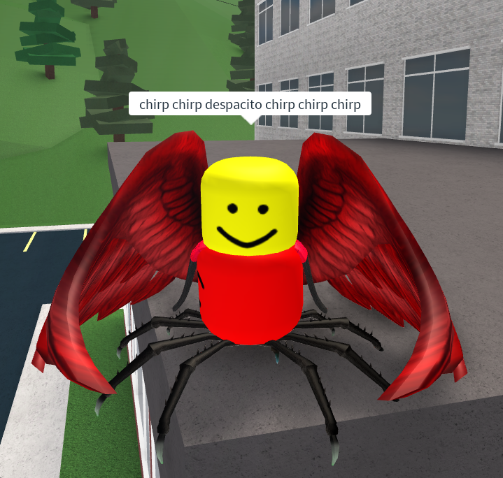 Despacito Bird R Gocommitdie L O R E Wiki Fandom - how to be a spider in roblox high school