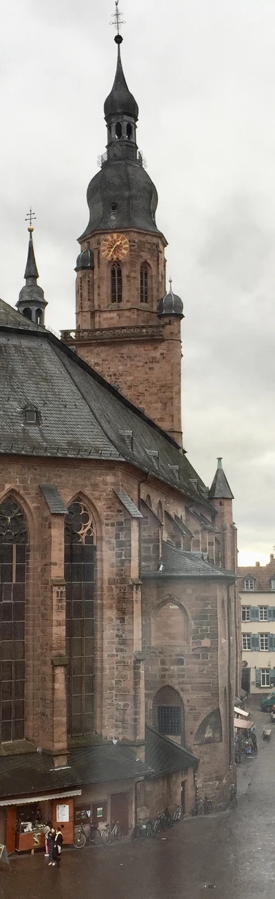 Dachreiter, Westturm, Treppenanbau, Sakristei