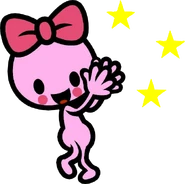 Solo artwork of Ms. Ribbon from Rhythm Heaven Fever