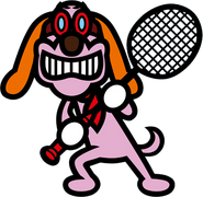 Solo artwork of Baxter from Rhythm Heaven Fever