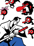 Artwork from Rhythm Tengoku