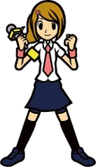 Solo artwork of Reporter from Rhythm Heaven Fever