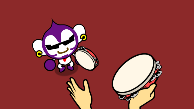 Tambourine/Unused | Rhythm Heaven Wiki | Fandom